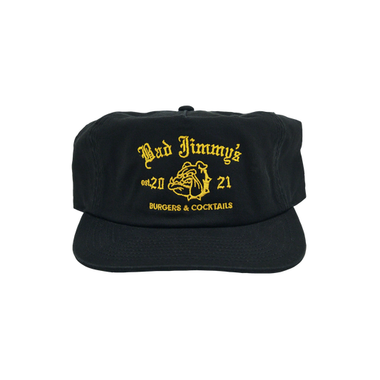 Bad Jimmy's Bulldog Hat - Black