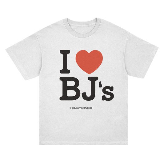 I Heart Bad Jimmy's Tee – White