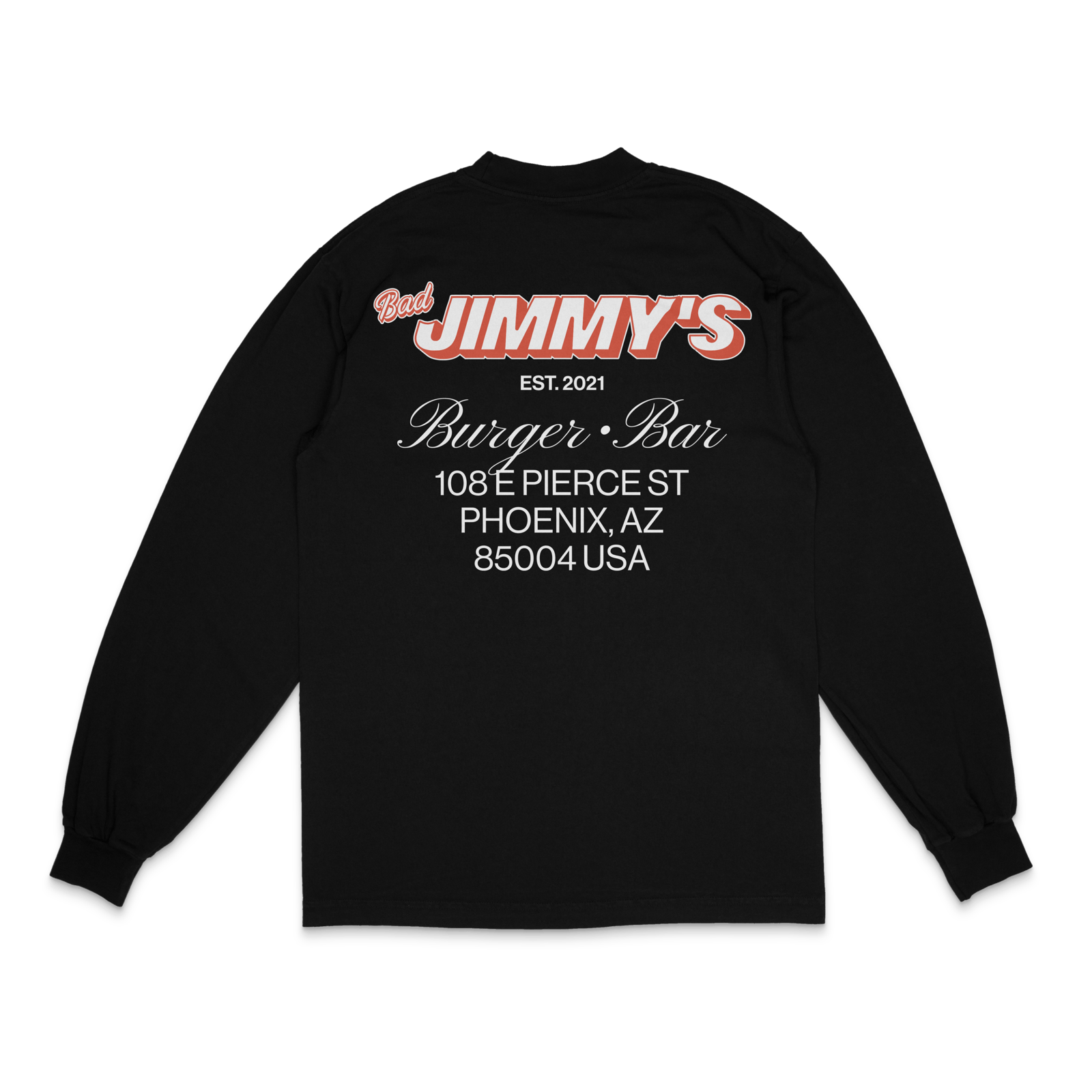 Bad Jimmy's Shop Long Sleeve – Black