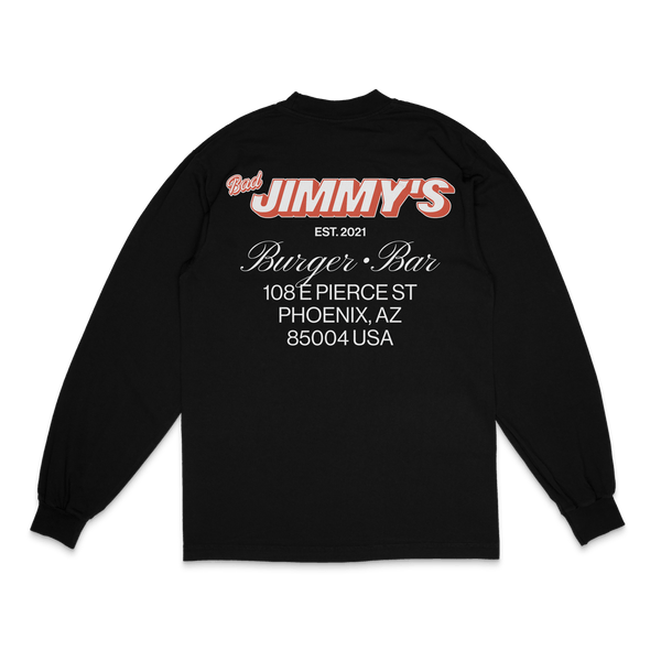 Bad Jimmy's Shop Long Sleeve – Black